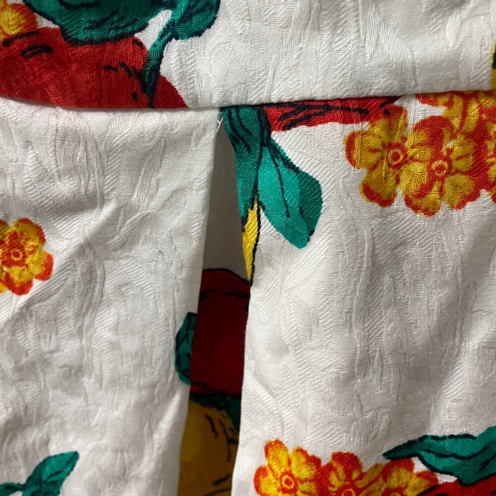 Eva Méndes collection by New York and Company Size XL Fruit patter ruffle hem - Picture 4 of 7